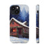 Cozy Christmas Cabin in the Snow - Impact Resistant Phone Case iPhone 13 Mini Matte